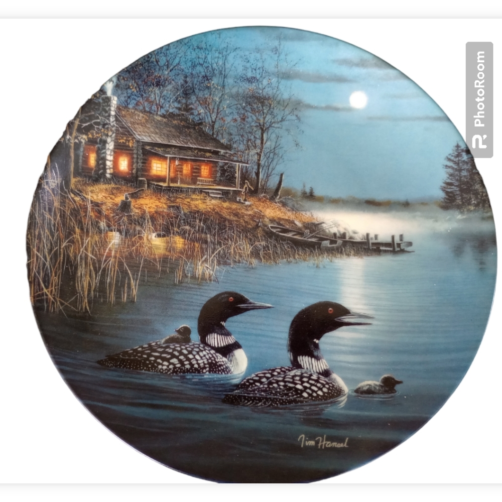 Moonlight Echoes By Jim Hansel Plate